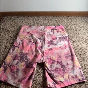 Calvin Klein Performance Tie-Dye Athletic Shorts